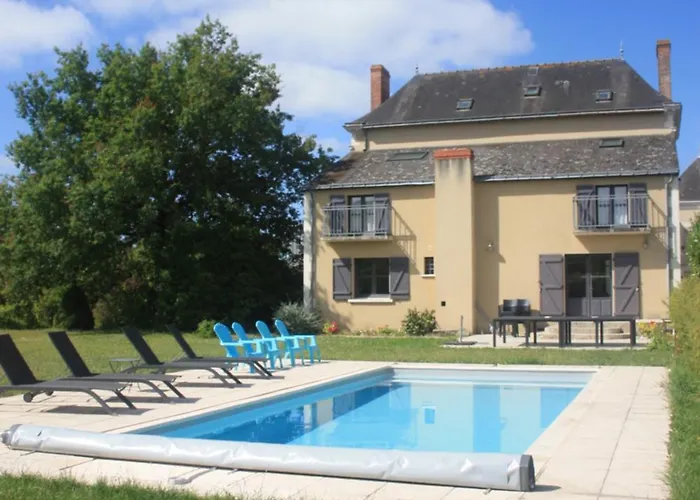 Le Printemps, Maison 15 Pers Avec Piscine Casa de Férias *